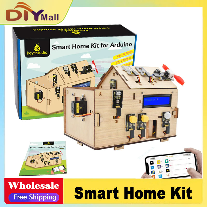 Home Automation Diy - Keyestudio Akıllı IoT Ev Kiti, PLUS