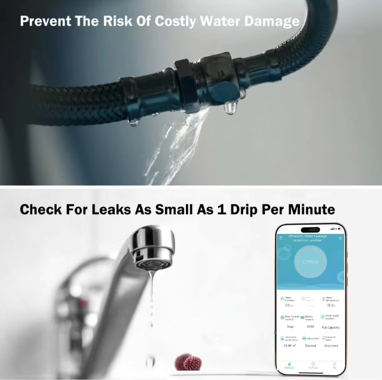 OEM Su Kaçağı Dedektörü Gelişm - Water Leak Detector Wired incelemesi ve fiyatı
