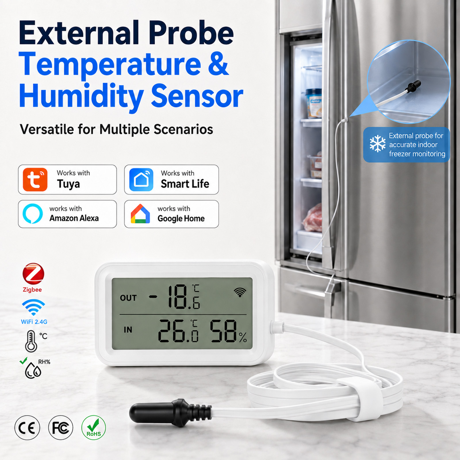 Harici Su Geçirmez Sıcaklık Ne - Temperature Humidity Sensor incelemesi ve fiyatı