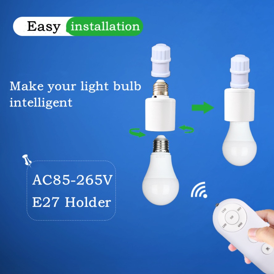 E27 Akıllı Kablosuz Uzaktan Ku - Home Automation Ideas incelemesi ve fiyatı
