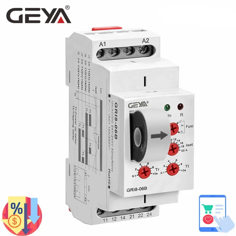GEYA GRI8-06 AC DC Akım Sensör - Shelly Relay Module incelemesi ve fiyatı